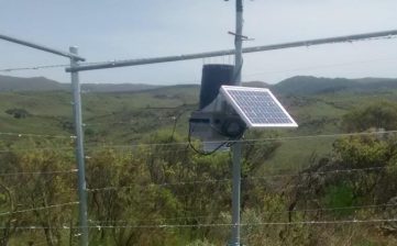 Instalación de Estación Meteorológica- Río Los Sauces