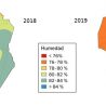 Un Mayo más húmedo que en 2018