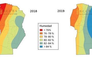 Un Mayo más húmedo que en 2018